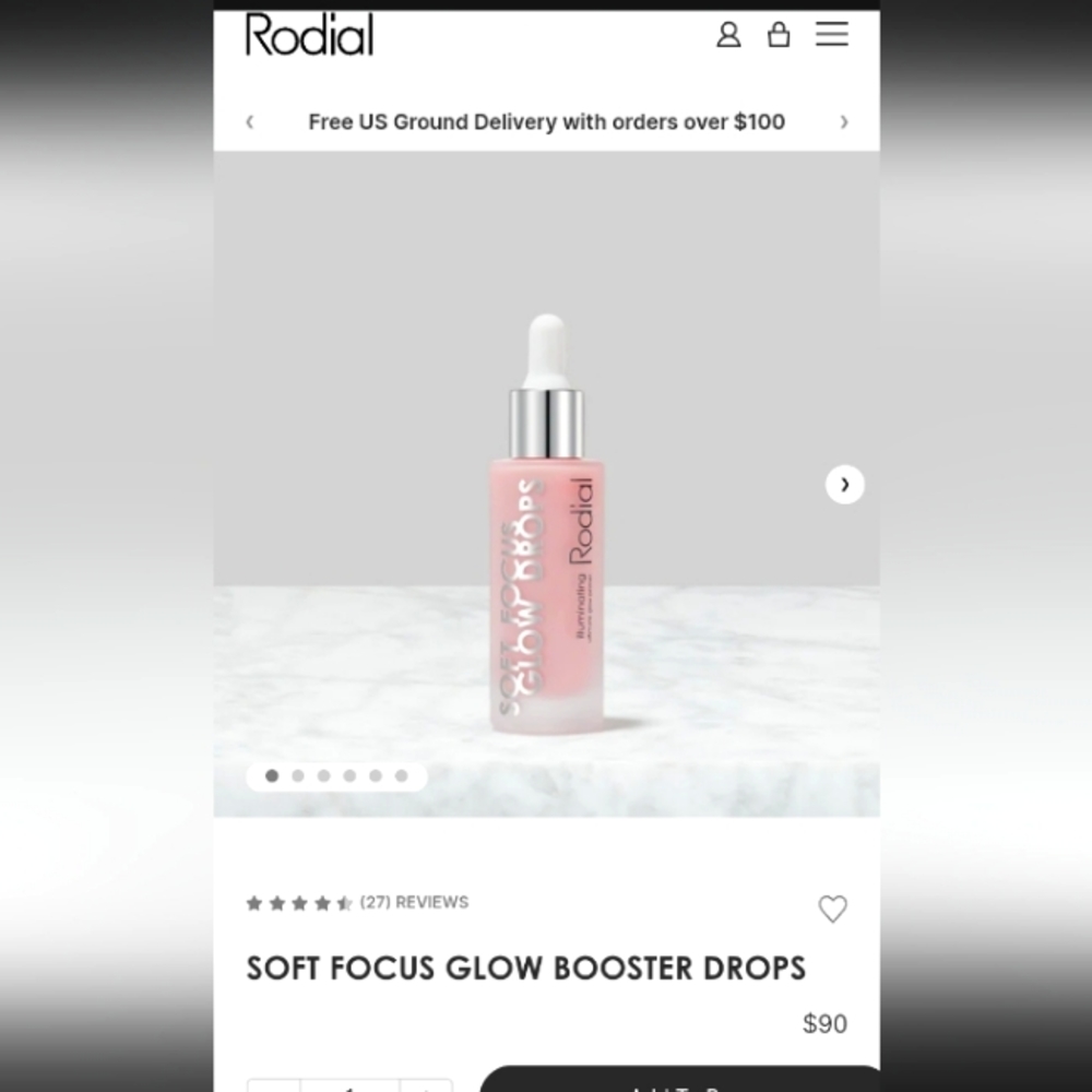 Rodial Soft Focus Glow Drops 31ml
